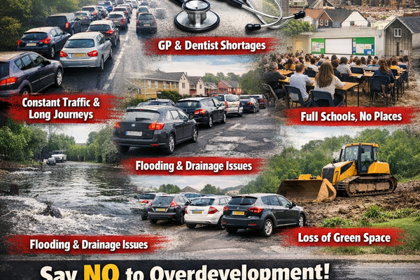No to overdevelopment