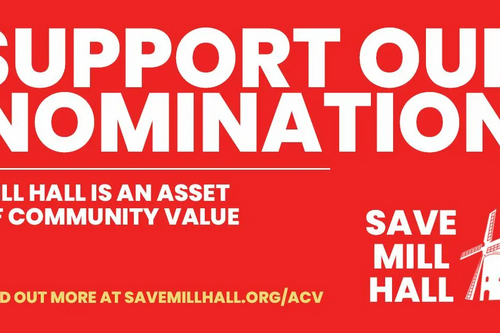 SAVE MILL HALL ACV